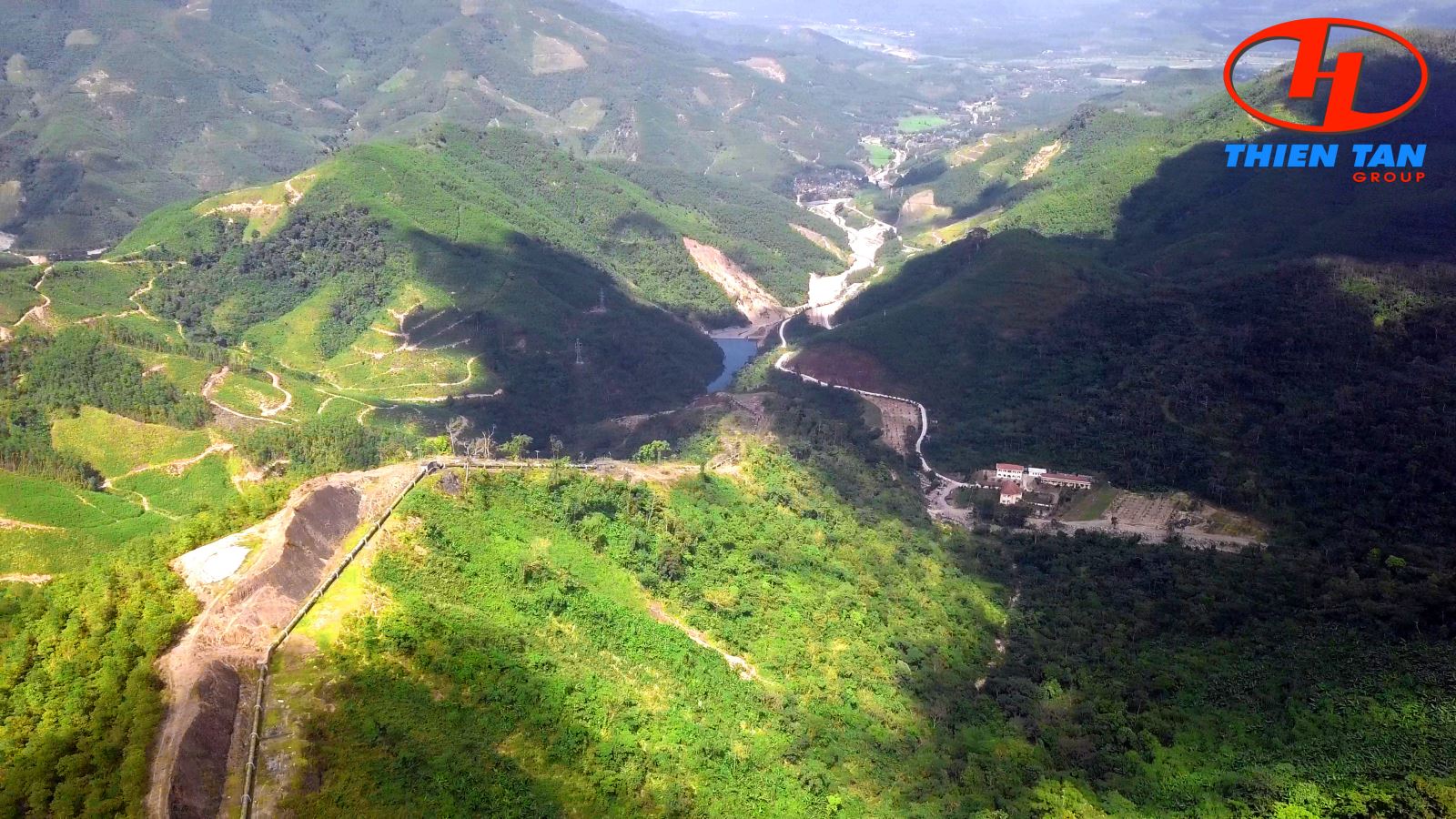 压力钢管全景