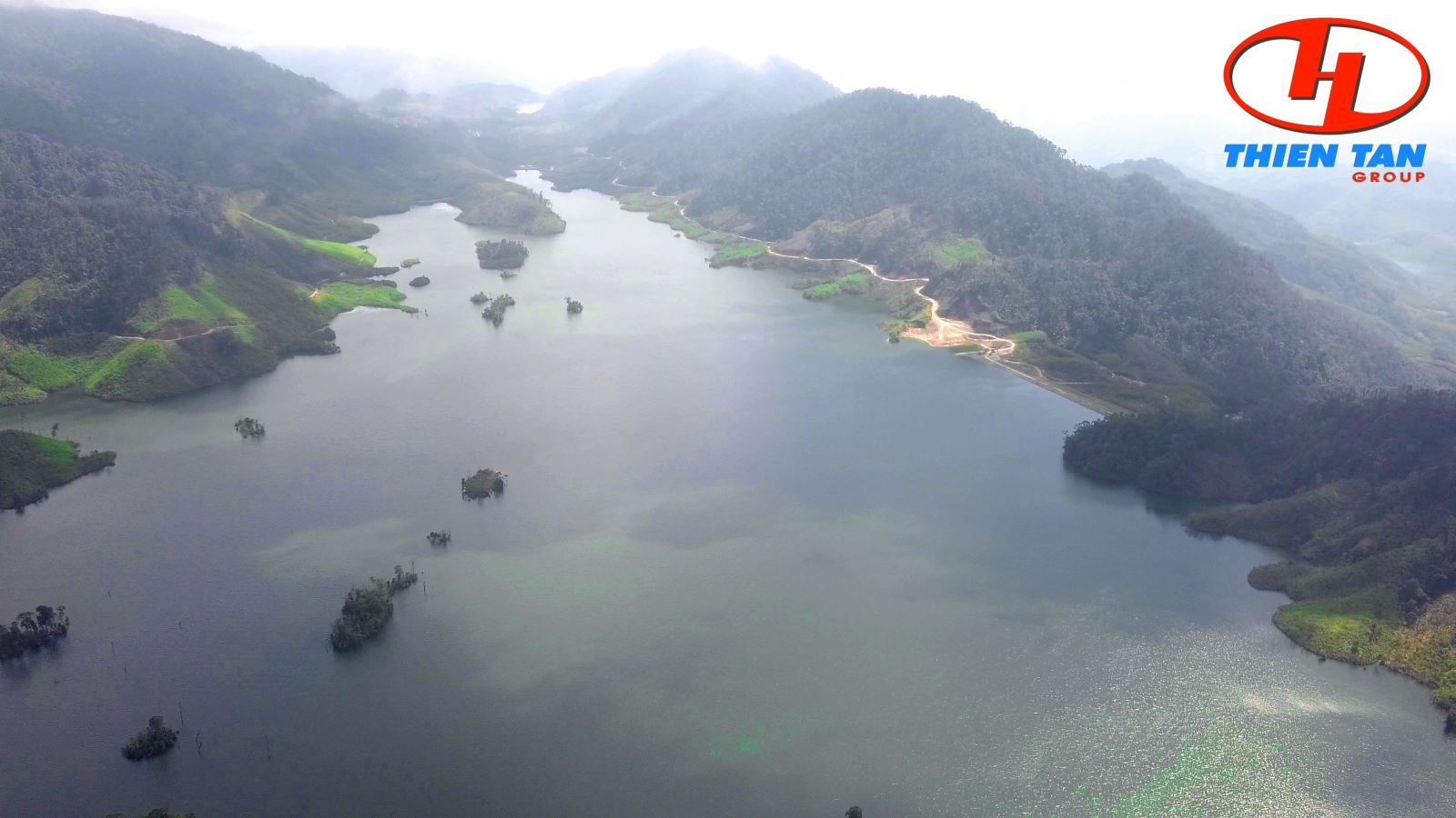 水坝自然景观